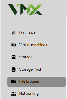 File Browser page